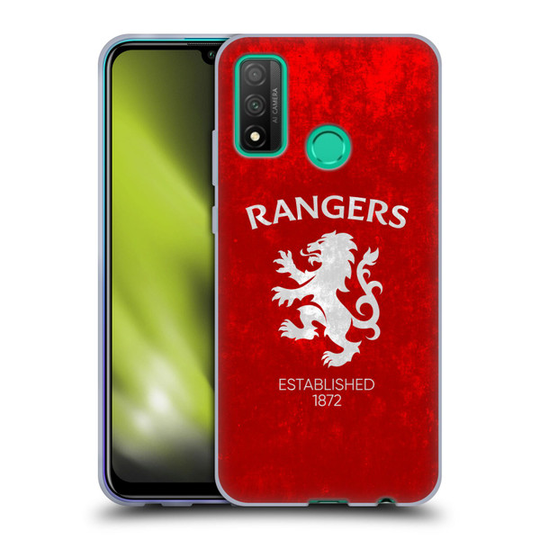 Rangers FC Crest Lion Rampant Soft Gel Case for Huawei P Smart (2020)
