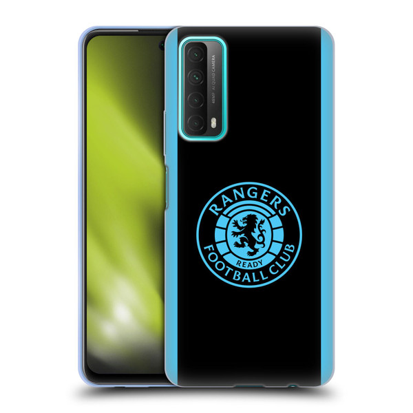 Rangers FC Crest Light Blue Soft Gel Case for Huawei P Smart (2021)