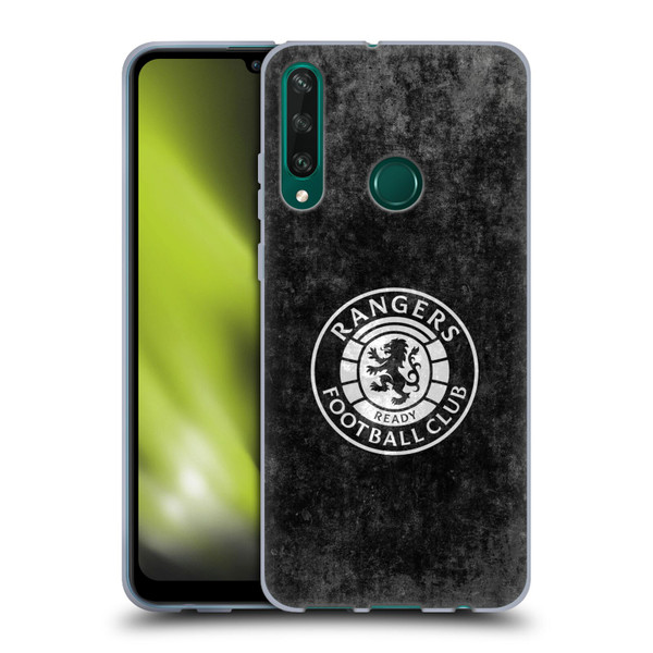 Rangers FC Crest Distressed Soft Gel Case for Huawei Y6p