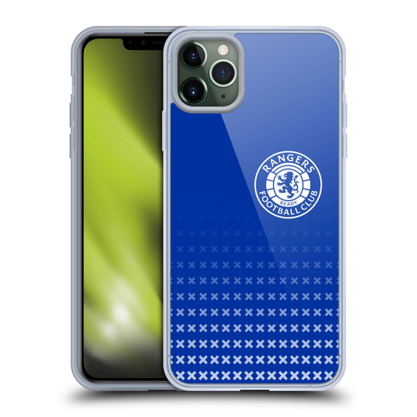Rangers FC Crest Matchday Soft Gel Case for Apple iPhone 11 Pro Max & MagSafe