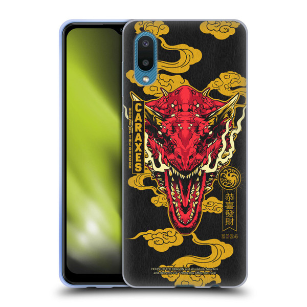 House Of The Dragon: Television Series Year Of The Dragon Caraxes Soft Gel Case for Samsung Galaxy A02/M02 (2021)