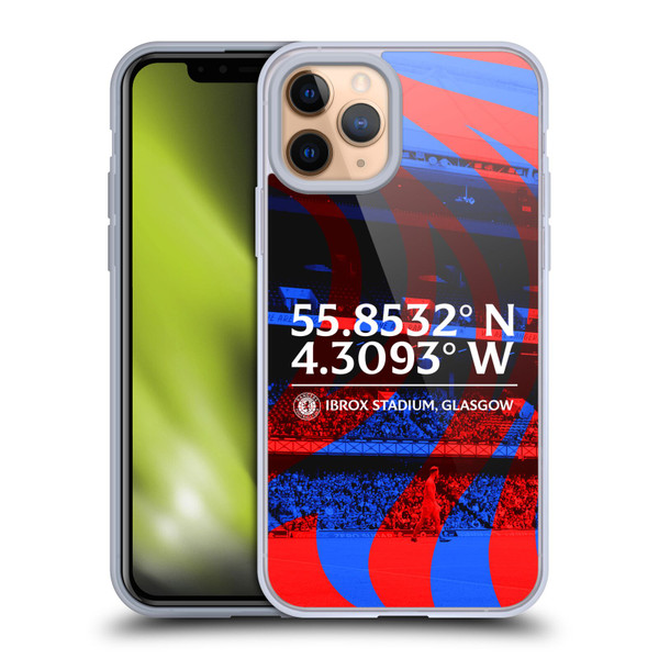 Rangers FC Crest Stadium Soft Gel Case for Apple iPhone 11 Pro & MagSafe