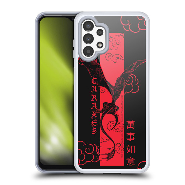 House Of The Dragon: Television Series Year Of The Dragon Caraxes Flying Soft Gel Case for Samsung Galaxy A13 (2022)