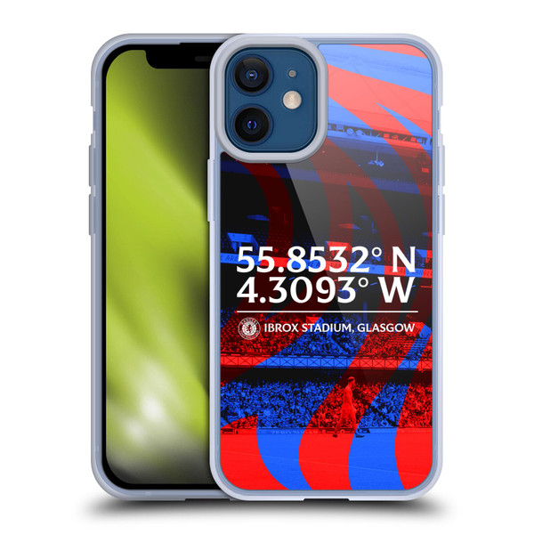 Rangers FC Crest Stadium Soft Gel Case for Apple iPhone 12 Mini & MagSafe