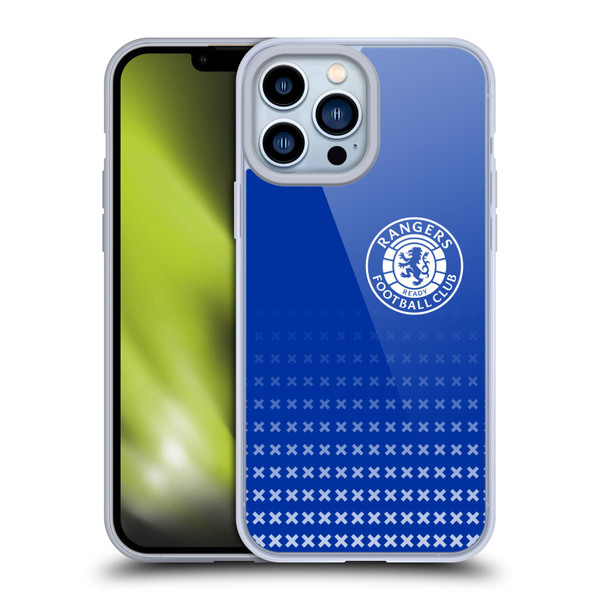 Rangers FC Crest Matchday Soft Gel Case for Apple iPhone 13 Pro Max