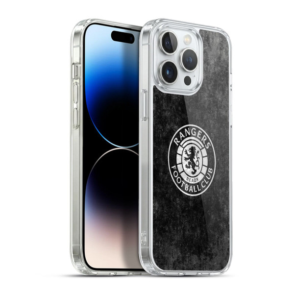 Rangers FC Crest Distressed Soft Gel Case for Apple iPhone 13 Pro Max & MagSafe