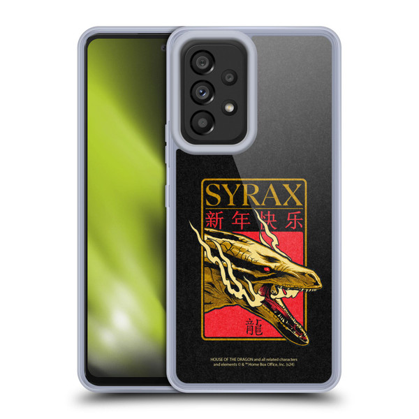 House Of The Dragon: Television Series Year Of The Dragon Syrax Soft Gel Case for Samsung Galaxy A53 5G (2022)