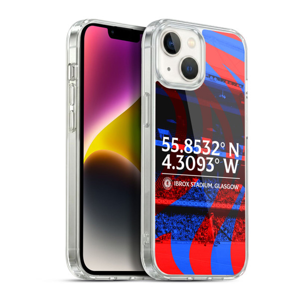 Rangers FC Crest Stadium Soft Gel Case for Apple iPhone 14