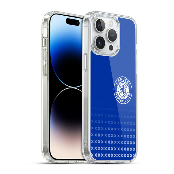 Rangers FC Crest Matchday Soft Gel Case for Apple iPhone 14 Pro Max & MagSafe