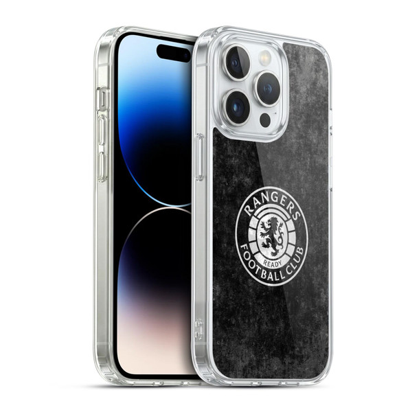 Rangers FC Crest Distressed Soft Gel Case for Apple iPhone 14 Pro & MagSafe