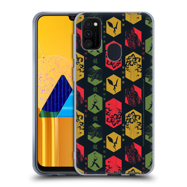 House Of The Dragon: Television Series Year Of The Dragon Pattern Soft Gel Case for Samsung Galaxy M30s (2019)/M21 (2020)