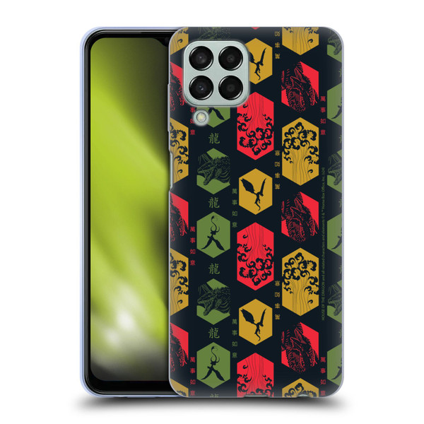 House Of The Dragon: Television Series Year Of The Dragon Pattern Soft Gel Case for Samsung Galaxy M33 (2022)