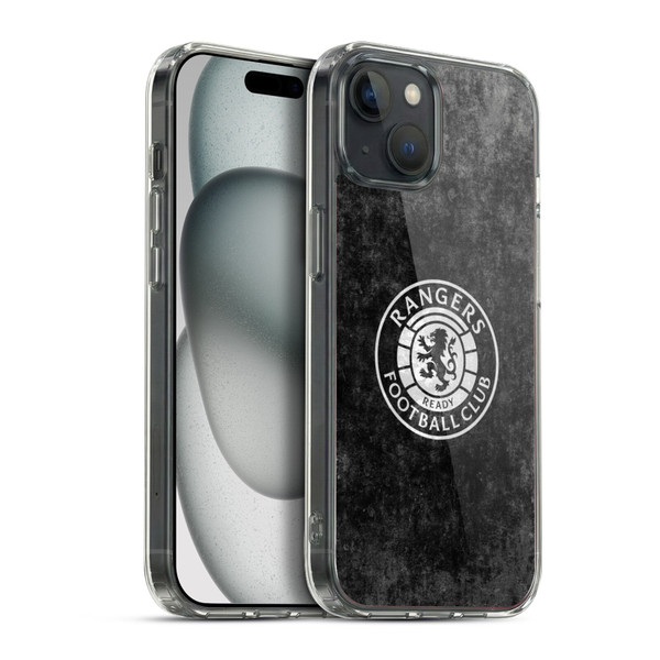 Rangers FC Crest Distressed Soft Gel Case for Apple iPhone 15 Plus & MagSafe