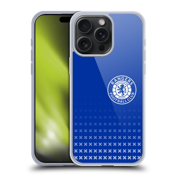 Rangers FC Crest Matchday Soft Gel Case for Apple iPhone 15 Pro Max