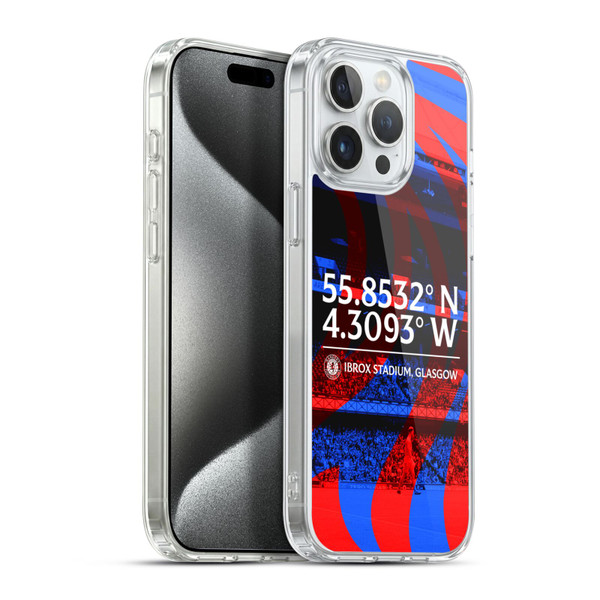 Rangers FC Crest Stadium Soft Gel Case for Apple iPhone 15 Pro Max & MagSafe