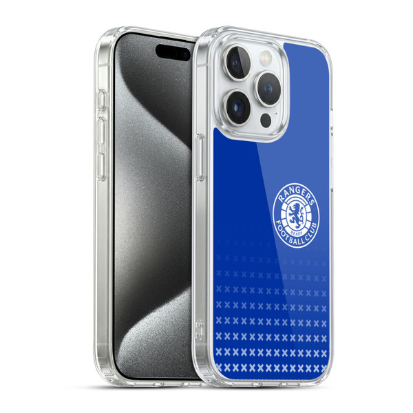 Rangers FC Crest Matchday Soft Gel Case for Apple iPhone 15 Pro & MagSafe