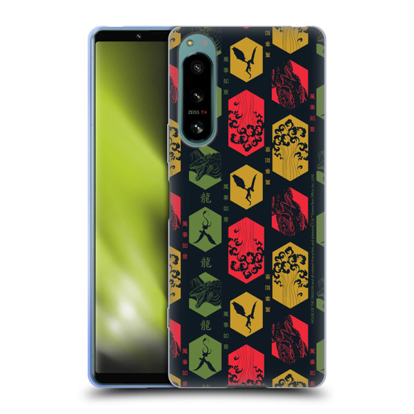 House Of The Dragon: Television Series Year Of The Dragon Pattern Soft Gel Case for Sony Xperia 5 IV