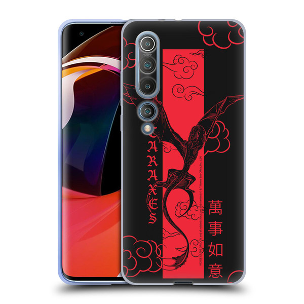 House Of The Dragon: Television Series Year Of The Dragon Caraxes Flying Soft Gel Case for Xiaomi Mi 10 5G / Mi 10 Pro 5G