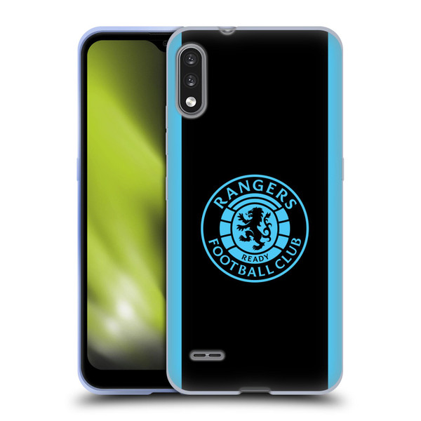 Rangers FC Crest Light Blue Soft Gel Case for LG K22