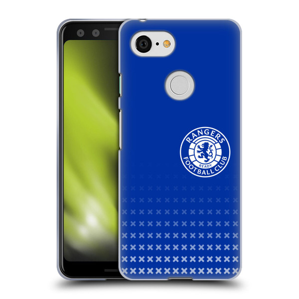 Rangers FC Crest Matchday Soft Gel Case for Google Pixel 3