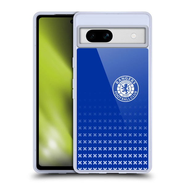 Rangers FC Crest Matchday Soft Gel Case for Google Pixel 7a