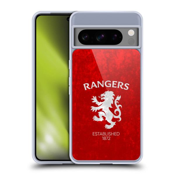 Rangers FC Crest Lion Rampant Soft Gel Case for Google Pixel 8 Pro