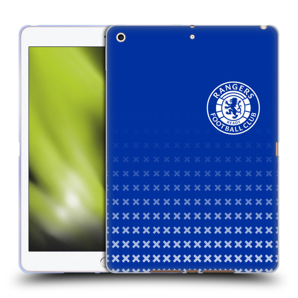 Rangers FC Crest Matchday Soft Gel Case for Apple iPad 10.2 2019/2020/2021