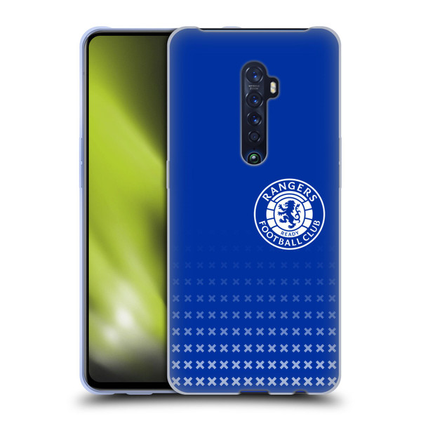 Rangers FC Crest Matchday Soft Gel Case for OPPO Reno 2
