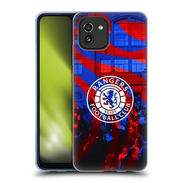 Rangers FC Crest Logo Stadium Soft Gel Case for Samsung Galaxy A03 (2021)