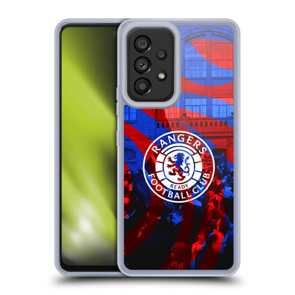 Rangers FC Crest Logo Stadium Soft Gel Case for Samsung Galaxy A53 5G (2022)