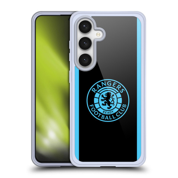 Rangers FC Crest Light Blue Soft Gel Case for Samsung Galaxy S24 5G