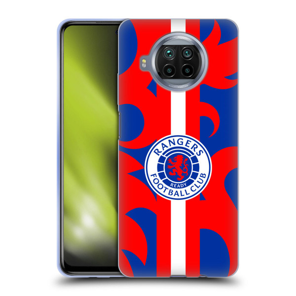 Rangers FC Crest Lion Rampant Pattern Soft Gel Case for Xiaomi Mi 10T Lite 5G