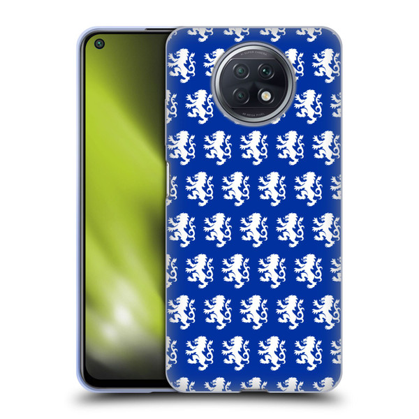 Rangers FC Crest Pattern Soft Gel Case for Xiaomi Redmi Note 9T 5G