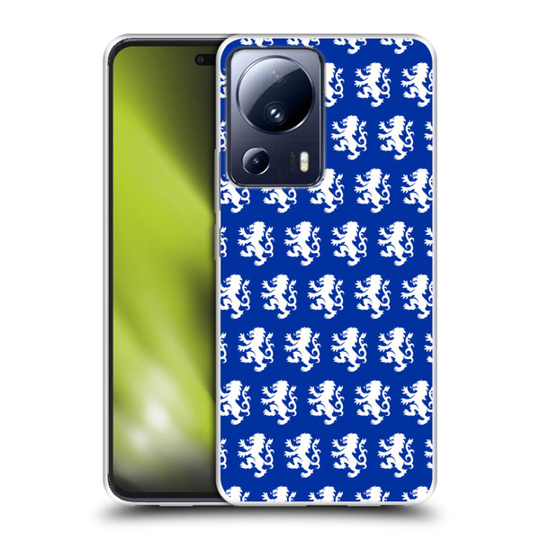 Rangers FC Crest Pattern Soft Gel Case for Xiaomi 13 Lite 5G