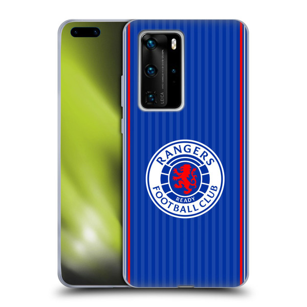 Rangers FC 2023/24 Kit Home Soft Gel Case for Huawei P40 Pro / P40 Pro Plus 5G