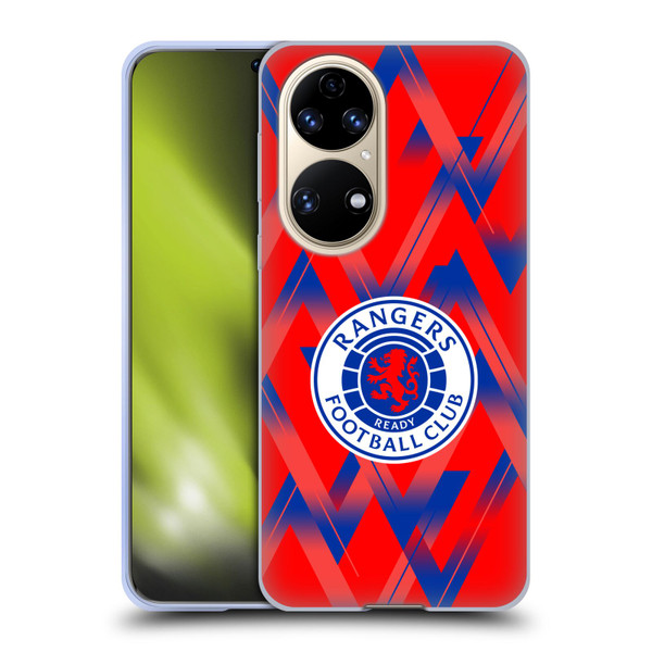 Rangers FC 2023/24 Kit Fourth Soft Gel Case for Huawei P50