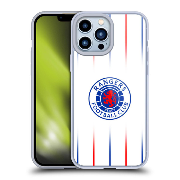 Rangers FC 2023/24 Kit Away Soft Gel Case for Apple iPhone 13 Pro Max