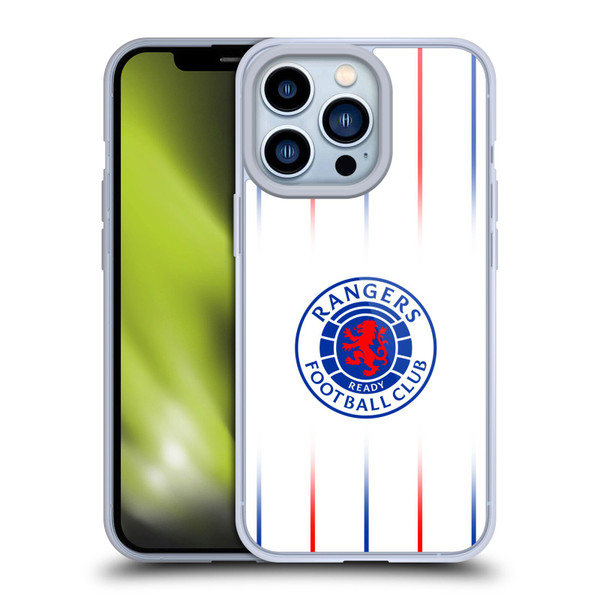 Rangers FC 2023/24 Kit Away Soft Gel Case for Apple iPhone 13 Pro
