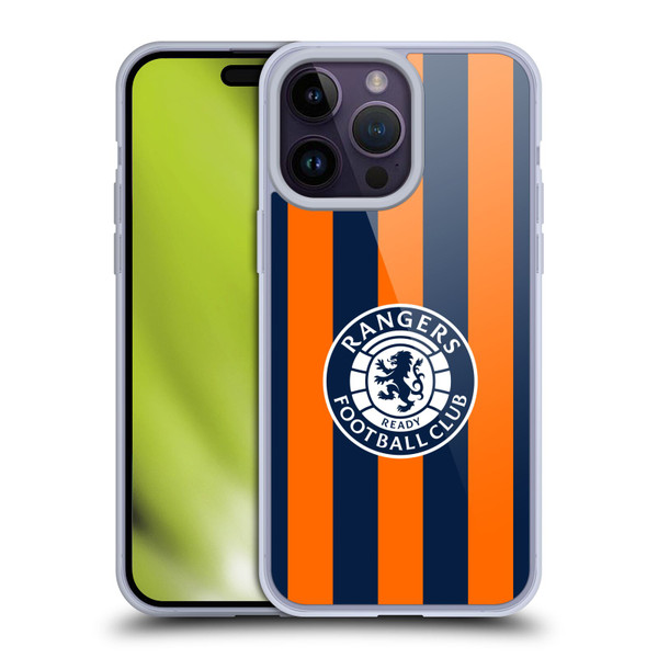 Rangers FC 2023/24 Kit Third Soft Gel Case for Apple iPhone 14 Pro Max