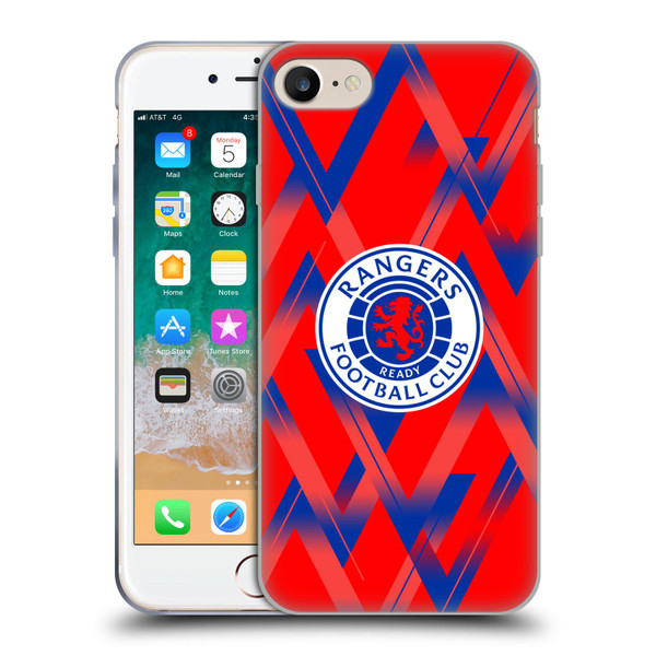 Rangers FC 2023/24 Kit Fourth Soft Gel Case for Apple iPhone 7 / 8 / SE 2020 & 2022