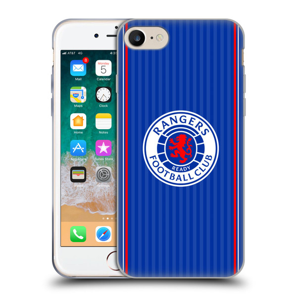 Rangers FC 2023/24 Kit Home Soft Gel Case for Apple iPhone 7 / 8 / SE 2020 & 2022