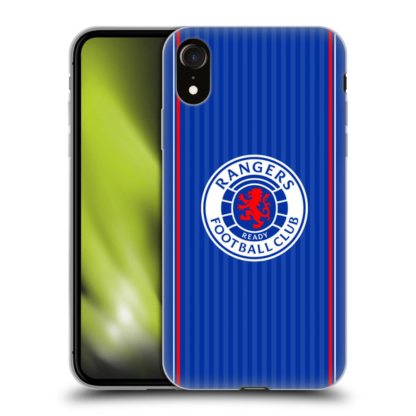 Rangers FC 2023/24 Kit Home Soft Gel Case for Apple iPhone XR