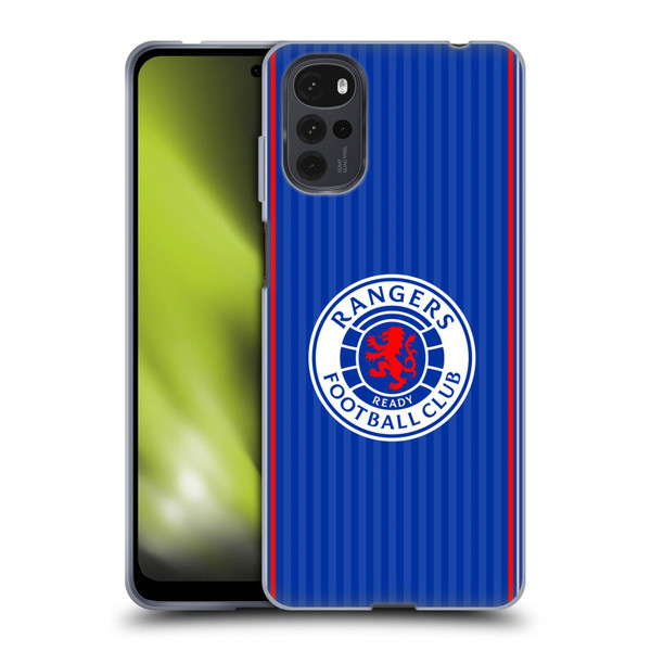 Rangers FC 2023/24 Kit Home Soft Gel Case for Motorola Moto G22