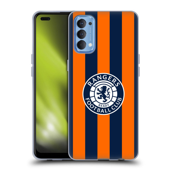 Rangers FC 2023/24 Kit Third Soft Gel Case for OPPO Reno 4 5G