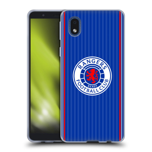 Rangers FC 2023/24 Kit Home Soft Gel Case for Samsung Galaxy A01 Core (2020)