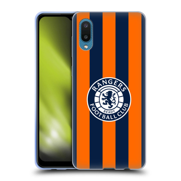 Rangers FC 2023/24 Kit Third Soft Gel Case for Samsung Galaxy A02/M02 (2021)