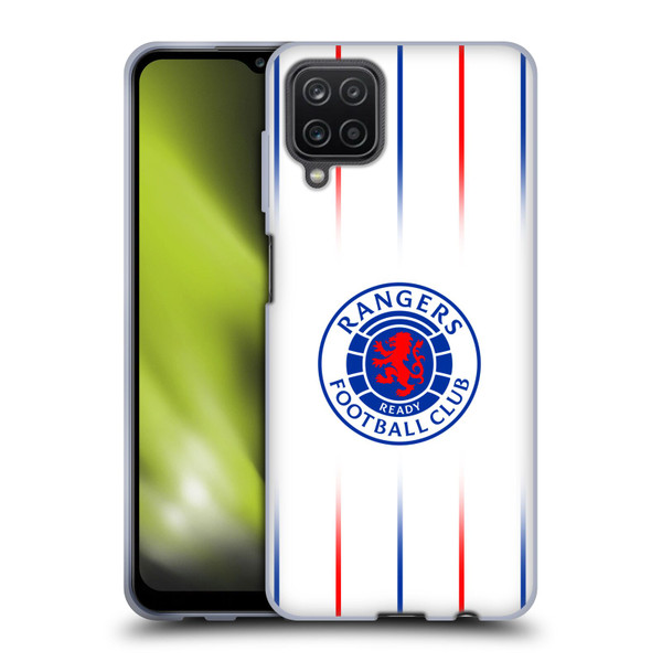 Rangers FC 2023/24 Kit Away Soft Gel Case for Samsung Galaxy A12 (2020)