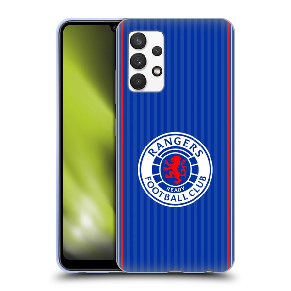 Rangers FC 2023/24 Kit Home Soft Gel Case for Samsung Galaxy A32 (2021)
