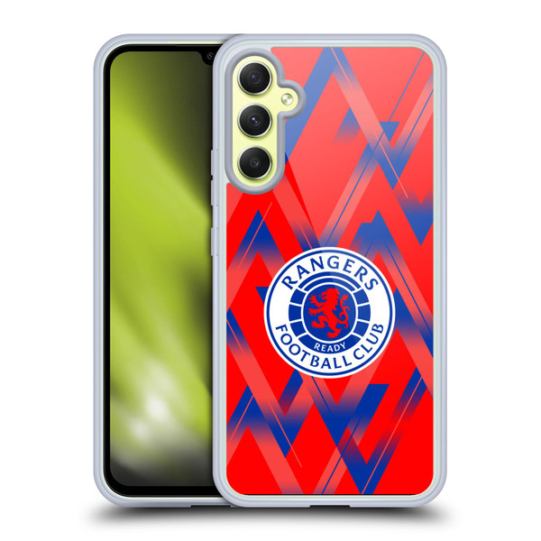 Rangers FC 2023/24 Kit Fourth Soft Gel Case for Samsung Galaxy A34 5G