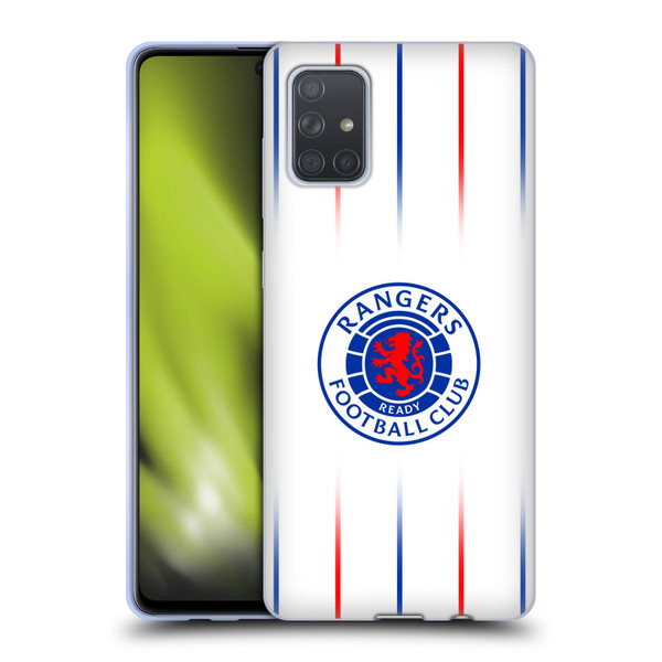 Rangers FC 2023/24 Kit Away Soft Gel Case for Samsung Galaxy A71 (2019)